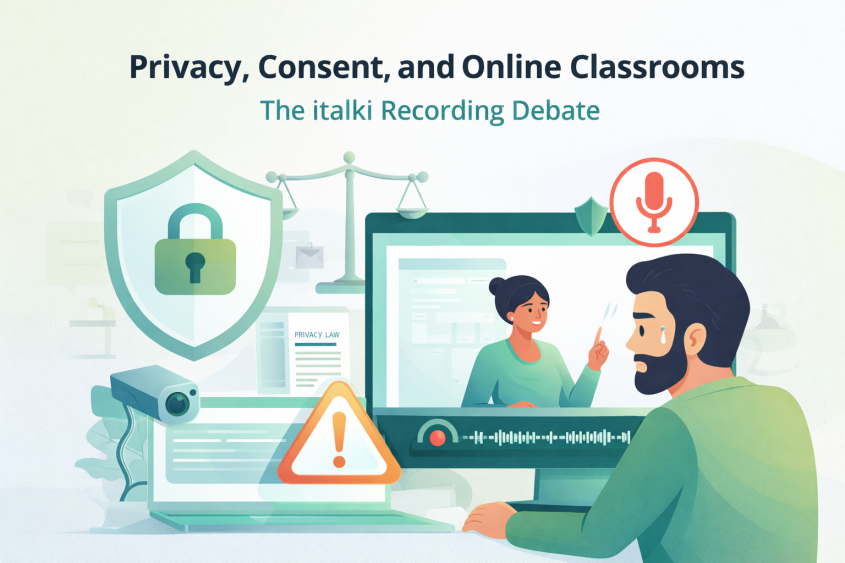 What the italki Audio Recording Controversy Teaches Us About Trust, Privacy, and the Future of Online Teaching